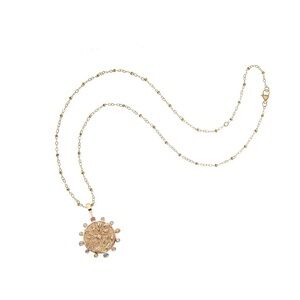 BRAND NEW JANE WIN EMBELLISHED HOPE WITH BEADED SATELLITE CHAIN